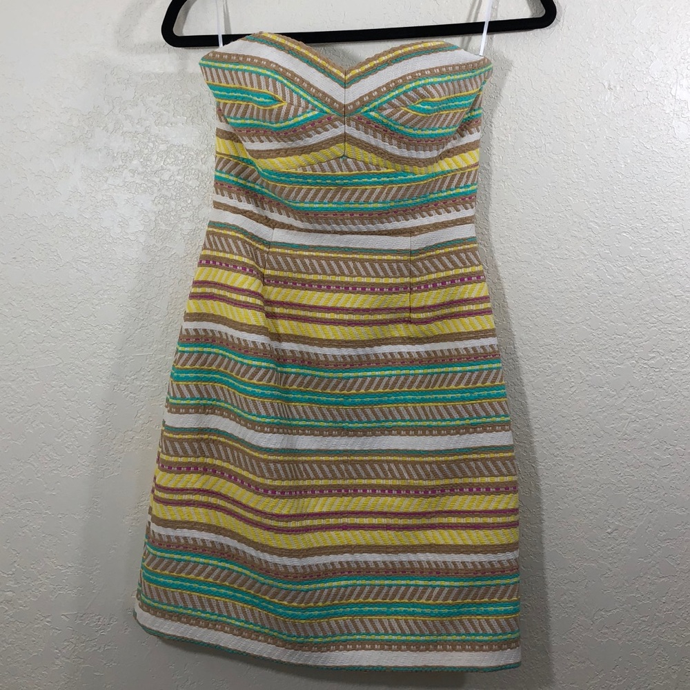 Hutch Anthropology Yellow, Mint mini tube dress